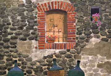 トスカーナの窓