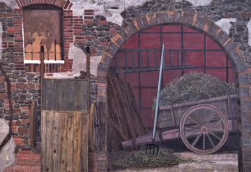 トスカーナの窓